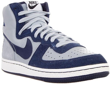 耐吉 Terminator 百搭舒適 耐磨輕便 高幫 板鞋 男款 藍灰 Lookbook 耐吉 Terminator 百搭舒適 耐磨輕便 高幫 板鞋 男款 藍灰