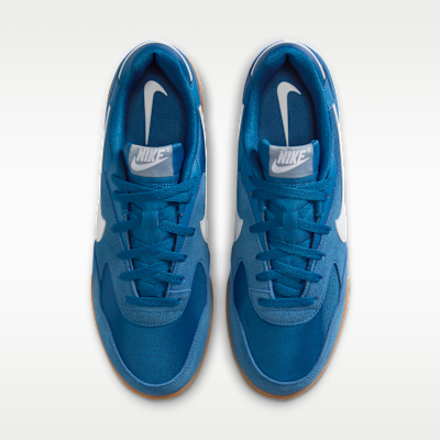 Shop Nike Terra Manta 麂皮藍/海軍藍 中棕/白配色運動鞋 IB7254-400