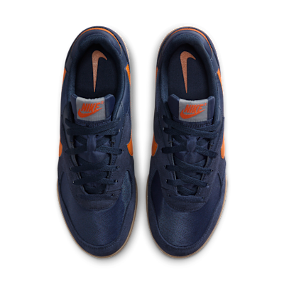 Shop ナイキ テラ マンタ スエード オブシディアン/ミディアムブラウン/キャンプファイヤーオレンジ IM6483-400