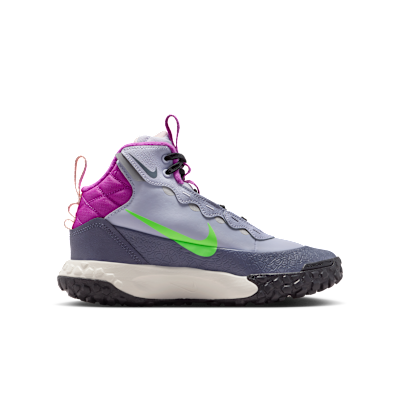 (Youth) Nike Terra Scout Ghost/Light Carbon/Vivid Purple/Green Strike 圖 3