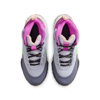 (Youth) Nike Terra Scout Ghost/Light Carbon/Vivid Purple/Green Strike 圖 4