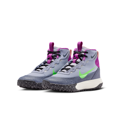 (Youth) Nike Terra Scout Ghost/Light Carbon/Vivid Purple/Green Strike 圖 5