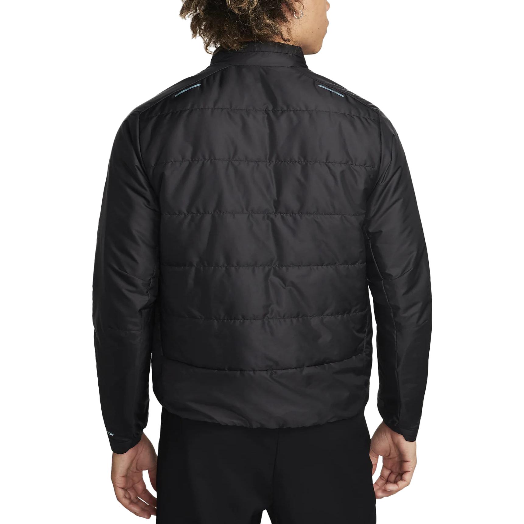 Shop Nike Therma-FIT ADV AeroLoft 黑色印花拉鍊外套. FB7556-010