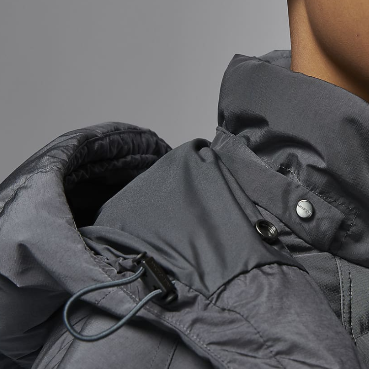 Nike Therma-FIT Air Jordan Unisex Black Puffer Jacket with Detachable Hoodie FV7220-060 圖 6