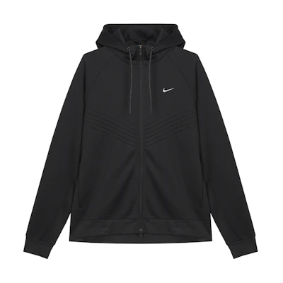 Nike Therma-FIT Black Full-Zip Hoodie Jacket FZ1108-010
