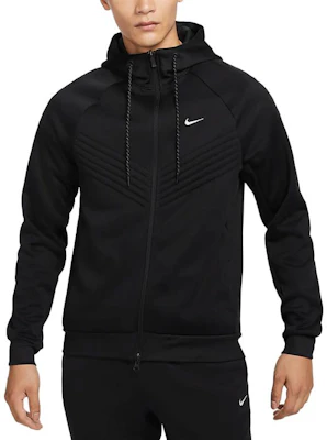 Nike Therma-FIT 黑色全拉鏈連帽外套 FZ1108-010 Lookbook Nike Therma-FIT 黑色全拉鏈連帽外套 FZ1108-010