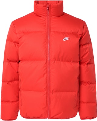 Nike Therma-FIT Club Puffer Down Jacket University Red Comfortable Casual Warm FZ5029-657 Order Nike Therma-FIT Club Puffer Down Jacket University Red Comfortable Casual Warm FZ5029-657