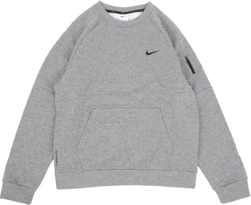 Nike Therma-FIT Crewneck Sweatshirt Kelabu Lelaki Kasual dengan Poket. FB8506-063 Buy Nike Therma-FIT Crewneck Sweatshirt Kelabu Lelaki Kasual dengan Poket. FB8506-063