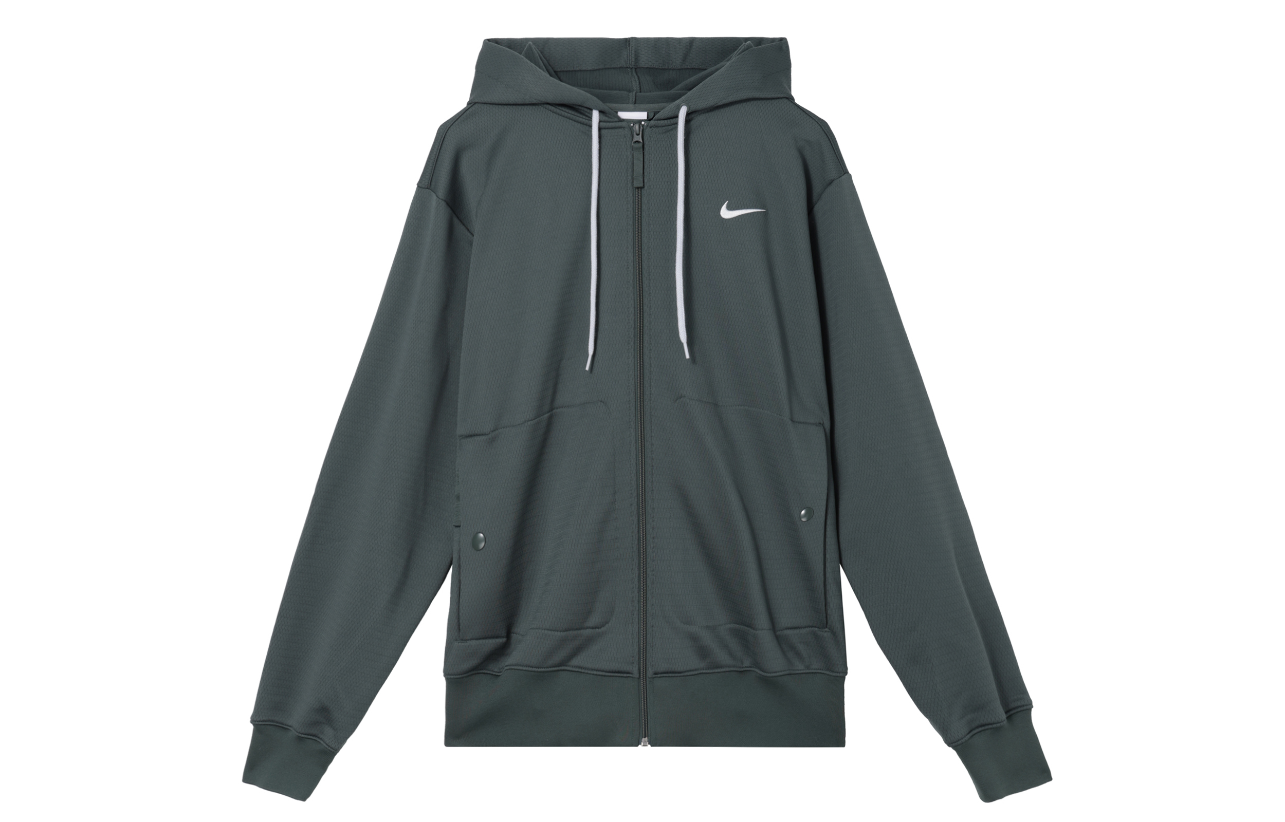 Nike Therma-FIT Green Fleece Zip Hoodie Jacket Casual Long Sleeve FB7116-338