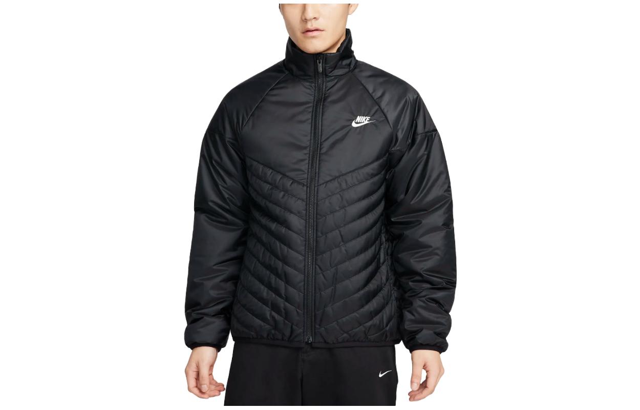 Nike Therma-FIT Solid Full-Zip Waterproof Windproof Jacket Black FB8196-010