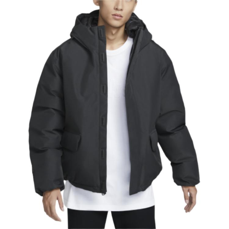 Nike Therma-FIT Tech GORE-TEX Black  Hooded Jacket - All-Weather Comfort. FZ0725-060