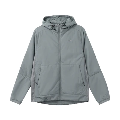 Nike Therma-FIT Unlimited Hoodie Jacket Solid Color Smoke Gray FB7545-084