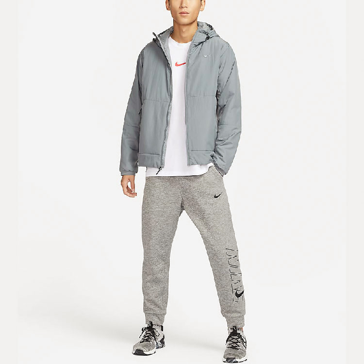 Shop Nike Therma-FIT 無限連帽外套 煙灰純色 FB7545-084