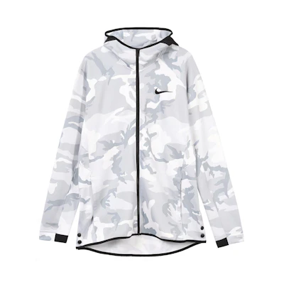 Nike Therma-Flex Showtime Full-Zip Camo Hoodie Jacket Wolf Grey AT4695-012