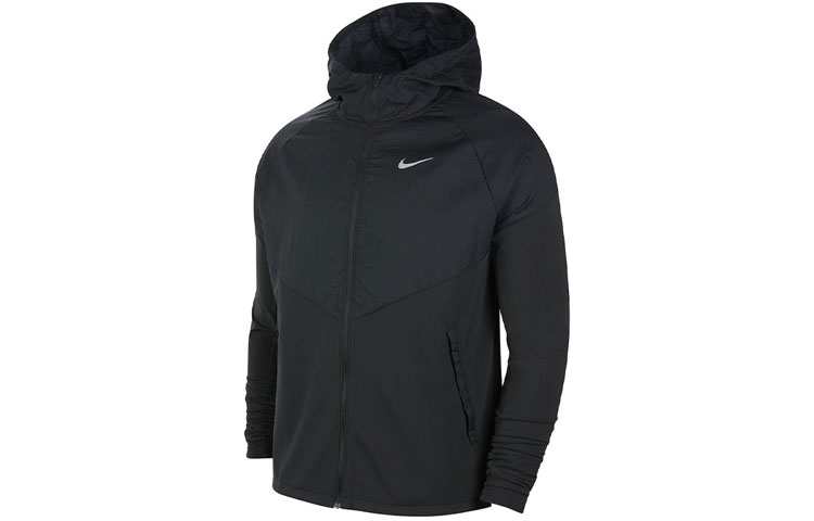 Order Chaqueta Nike Therma Essential Running Negra Cálida para Entrenamiento y Regalo CV2239-010