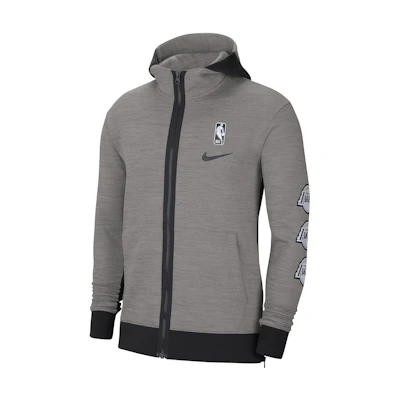Nike Therma Flex Los Angeles Lakers Zip Hoodie Jacket Grey CU0506-063