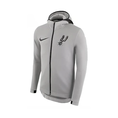Nike Therma Flex Showtime NBA Spurs Hoodie Jacket Gray 899875-007