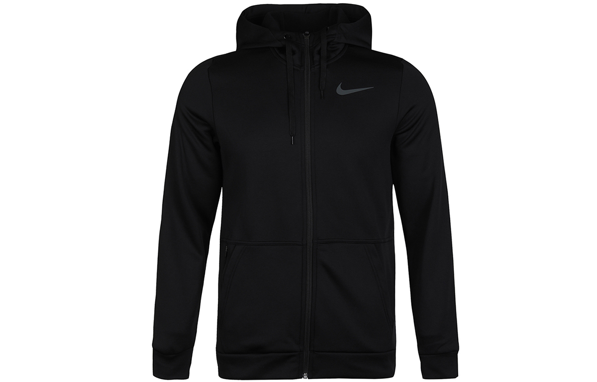 Nike Therma Full-Zip Training Hoodie Jacket Black CU6232-010