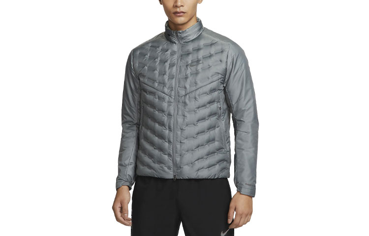 Order 나이키 테르마 풀오버 러닝 재킷 스모크 그레이 - 따뜻한 방수 캐주얼 아우터웨어 FB7557-084