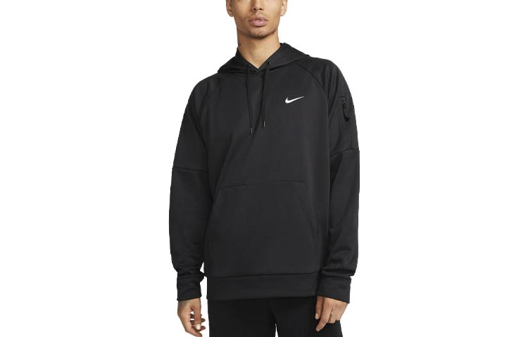 Nike Therma Solid Logo Hoodie Black DQ4834-010