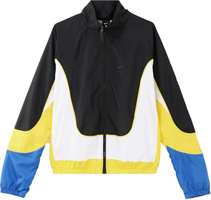 Nike Throwback Colorblock Basketball Jacket Black Mens Retro Sportswear CV1932-013 Buy Nike Throwback Colorblock Basketball Jacket Black Mens Retro Sportswear CV1932-013