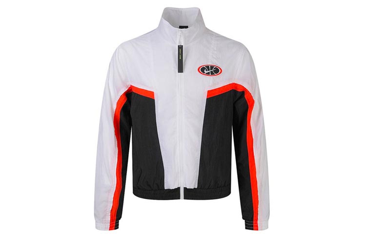 Nike Throwback Woven Basketball Retro Jacket Black/White AV9756-100