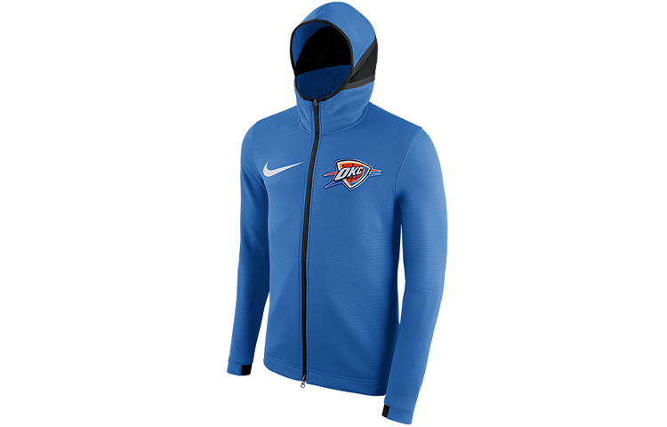 Nike Thunder Team Blue Full-Zip Hoodie Jacket Sportswear. 899863-403
