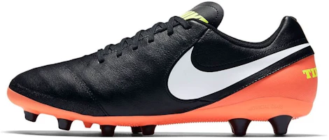 Nike Tiempo Genio 2 Leather AG Pro 'Black Orange' 844399-018 Nike Tiempo Genio 2 Leather AG Pro 'Black Orange' 844399-018