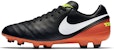 Nike Tiempo Genio 2 Kulit FG 'Hitam Oren' 819213-018