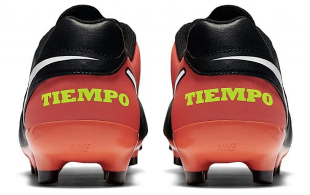 Nike Tiempo Genio 2 Cuir FG ''Noir Orange'' 819213-018 Purchase Nike Tiempo Genio 2 Cuir FG ''Noir Orange'' 819213-018