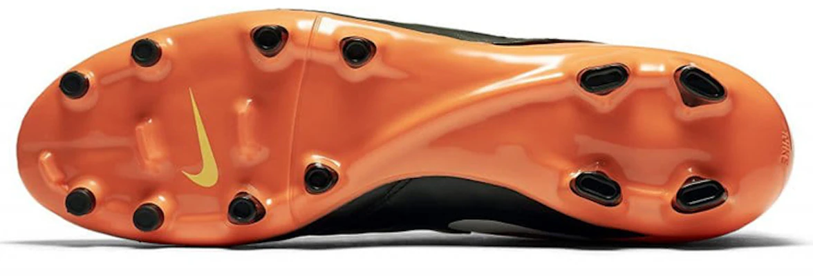 Nike Tiempo Genio 2 Cuir FG ''Noir Orange'' 819213-018 Details for Nike Tiempo Genio 2 Cuir FG ''Noir Orange'' 819213-018