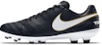 Nike Tiempo Genio II Kulit 'Hitam Putih Emas' Padang Keras 819213-010