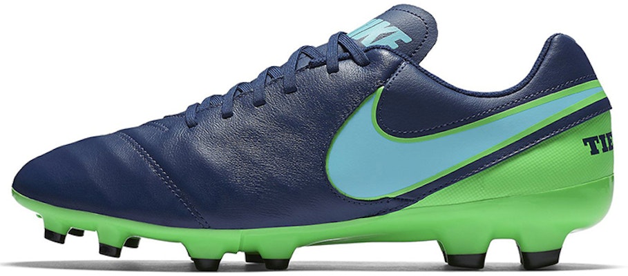 Nike Tiempo Genio 2 Leather FG 'Blue Green' 819213-443 Buy Nike Tiempo Genio 2 Leather FG 'Blue Green' 819213-443