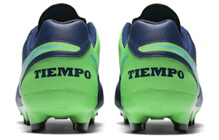 Purchase Nike Tiempo Genio 2 皮革 FG 硬地足球鞋 藍綠