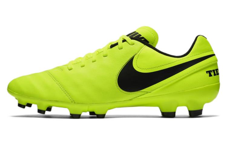 Nike Tiempo Genio 2 Leather FG 'Fluorescent Green' 819213-707
