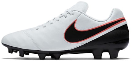 Nike Tiempo Genio II Leather Firm Ground 'White Black Red' 819213-001 Nike Tiempo Genio II Leather Firm Ground 'White Black Red' 819213-001