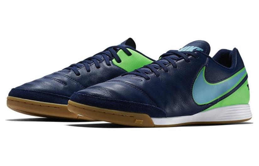 Lookbook Nike Tiempo Genio 2 Cuir IC ''Bleu Vert'' 819215-443