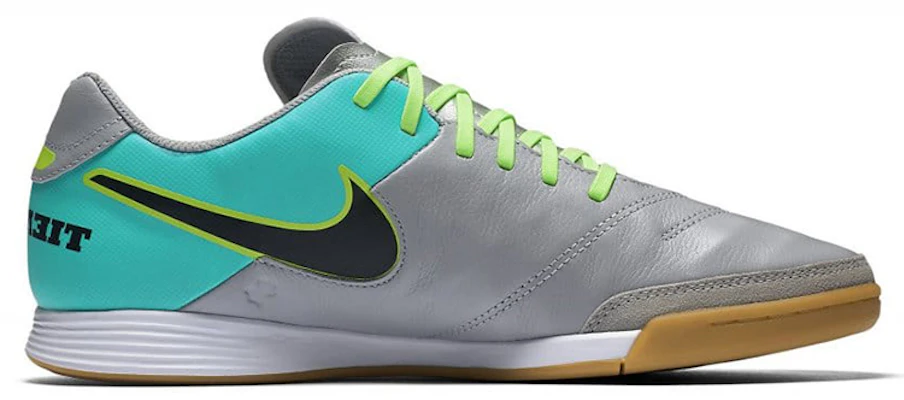 Nike Tiempo Genio 2 Cuir IC ''Argent Noir Vert'' 819215-003 Order Nike Tiempo Genio 2 Cuir IC ''Argent Noir Vert'' 819215-003