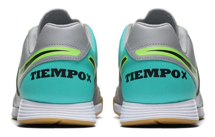 Purchase Nike Tiempo Genio 2 Cuir IC ''Argent Noir Vert'' 819215-003