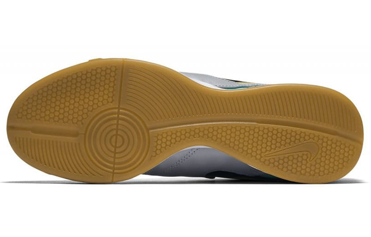 Details for Nike Tiempo Genio 2 Cuir IC ''Argent Noir Vert'' 819215-003