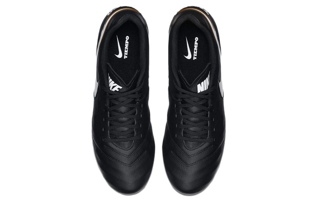 Lookbook Nike Tiempo Genio II Cuir FG ''Noir Blanc Or'' 819213-010