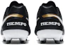 Shop Nike Tiempo Genio II Cuir FG ''Noir Blanc Or'' 819213-010