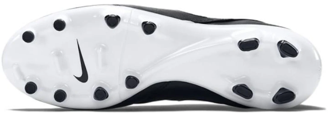 Nike Tiempo Genio II Cuir FG ''Noir Blanc Or'' 819213-010 Purchase Nike Tiempo Genio II Cuir FG ''Noir Blanc Or'' 819213-010