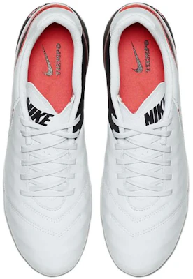 Nike Tiempo Genio II Cuir Sol Ferme ''Blanc Noir Rouge'' 819213-001 Shop Nike Tiempo Genio II Cuir Sol Ferme ''Blanc Noir Rouge'' 819213-001