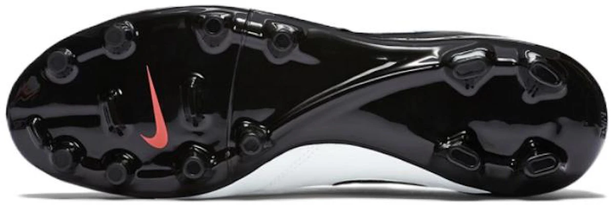 Nike Tiempo Genio II Cuir Sol Ferme ''Blanc Noir Rouge'' 819213-001 Details for Nike Tiempo Genio II Cuir Sol Ferme ''Blanc Noir Rouge'' 819213-001