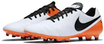 Order Nike Tiempo Genio II Cuir Terrain Ferme ''Blanc Orange'' 819213-108