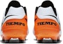 Shop Nike Tiempo Genio II Kulit Tapak Kukuh 'Putih Jingga' 819213-108