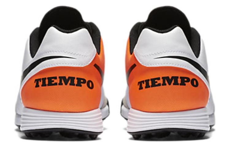 Shop Nike Tiempo Genio II Cuir Turf ''Blanc Orange Noir'' 819216-108