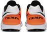 Shop Nike Tiempo Genio II Cuir Turf ''Blanc Orange Noir'' 819216-108