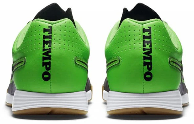 Nike Tiempo Genio Cuir IC ''Noir Vert'' 631283-003 Shop Nike Tiempo Genio Cuir IC ''Noir Vert'' 631283-003